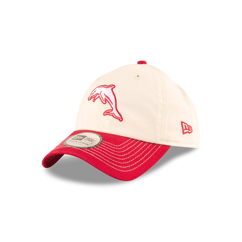 New Era Casual Classic NRL 2025 Supporter 2-Tone Chrome Dolphins