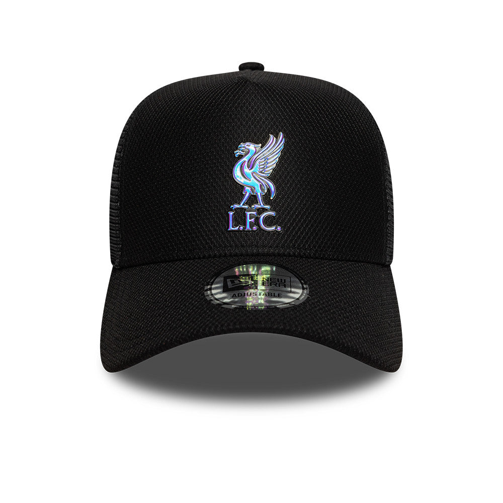 New Era E Frame Trucker EPL Iridescent Liverpool FC Black