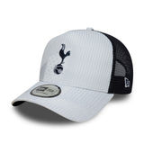 New Era E Frame Trucker EPL Pattern Knit Tottenham Hotspur White