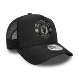 New Era E-Frame Trucker EPL Reflective Manchester United Black