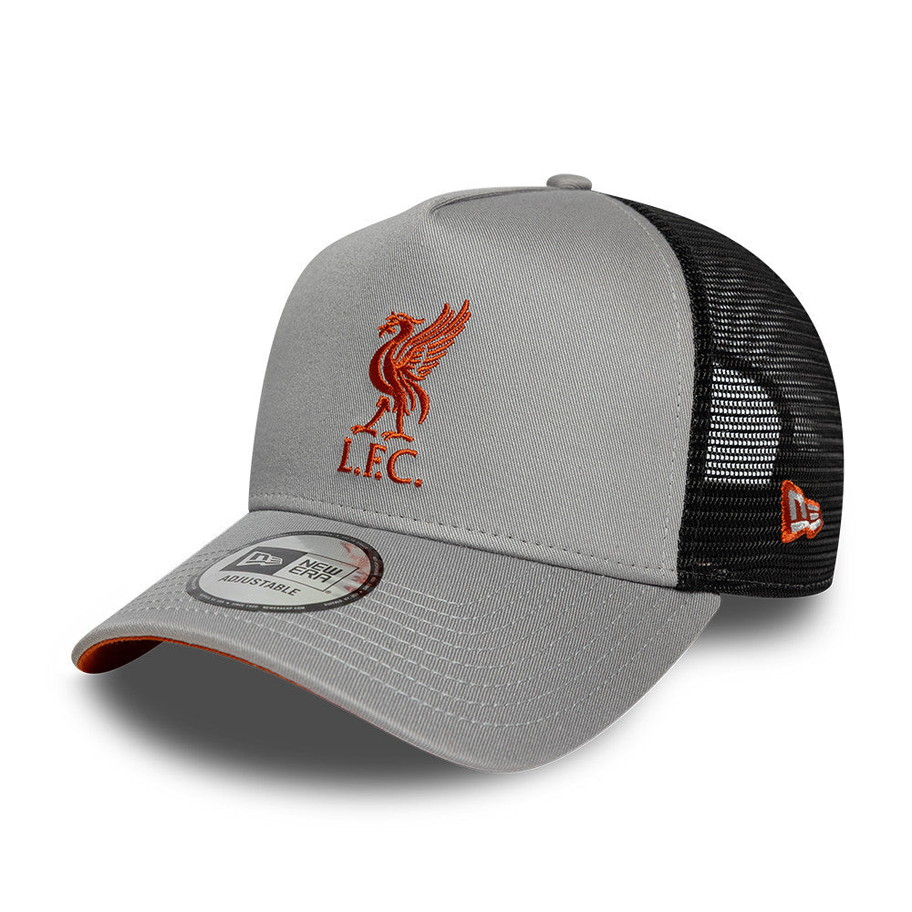 New Era E Frame Trucker EPL Seasonal Liverpool FC Grey