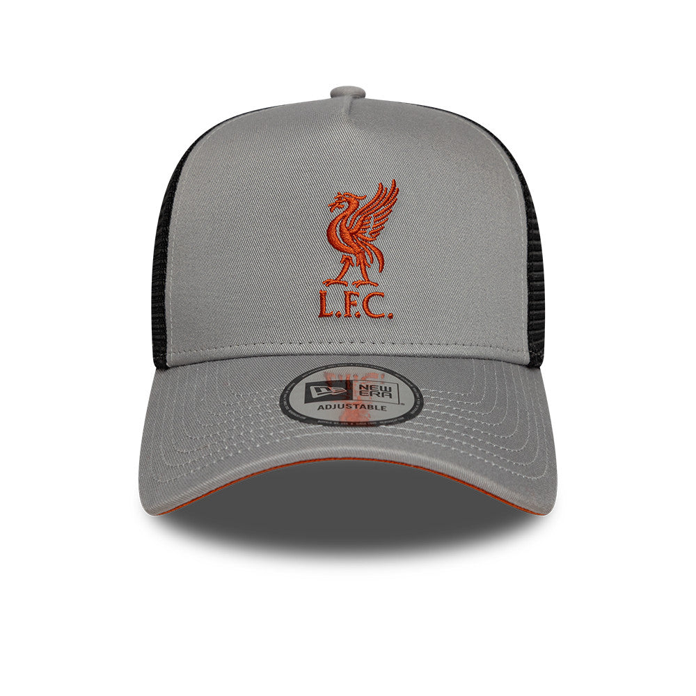 New Era E Frame Trucker EPL Seasonal Liverpool FC Grey