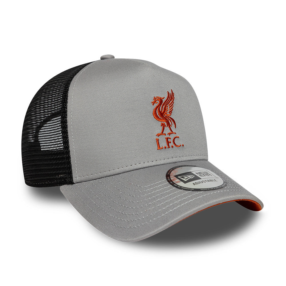 New Era E Frame Trucker EPL Seasonal Liverpool FC Grey