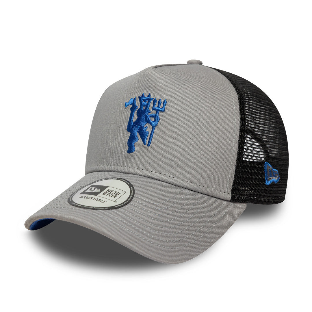 New Era E-Frame Trucker EPL Seasonal Manchester United Grey