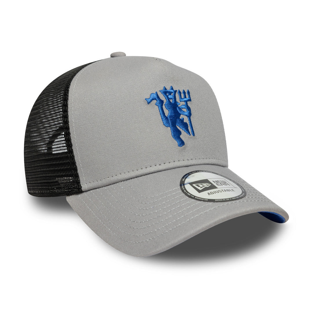 New Era E-Frame Trucker EPL Seasonal Manchester United Grey
