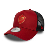 New Era E-Frame Trucker Serie A Tonal AS Roma Pinot Red