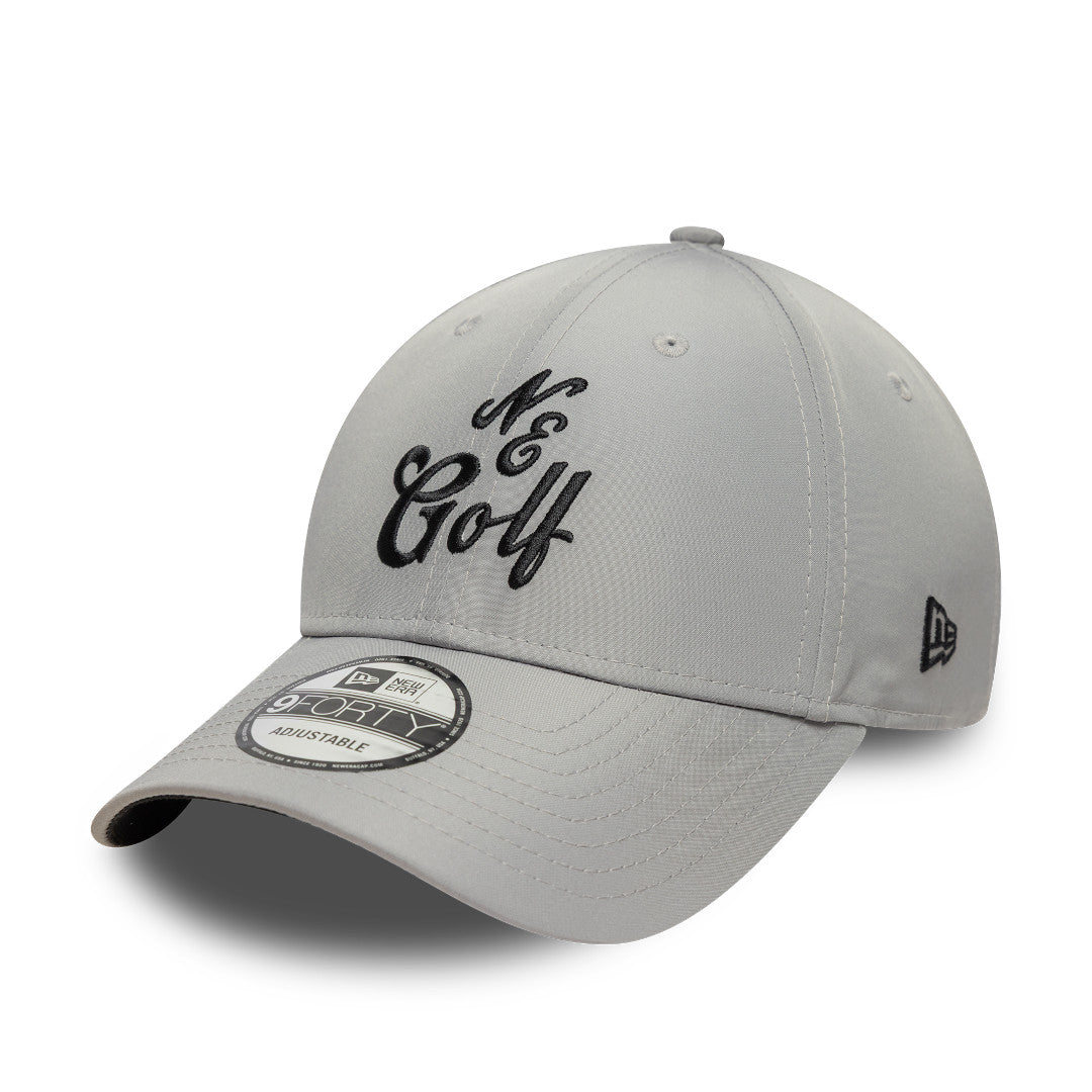 New Era Golf 9Forty Technical Grey