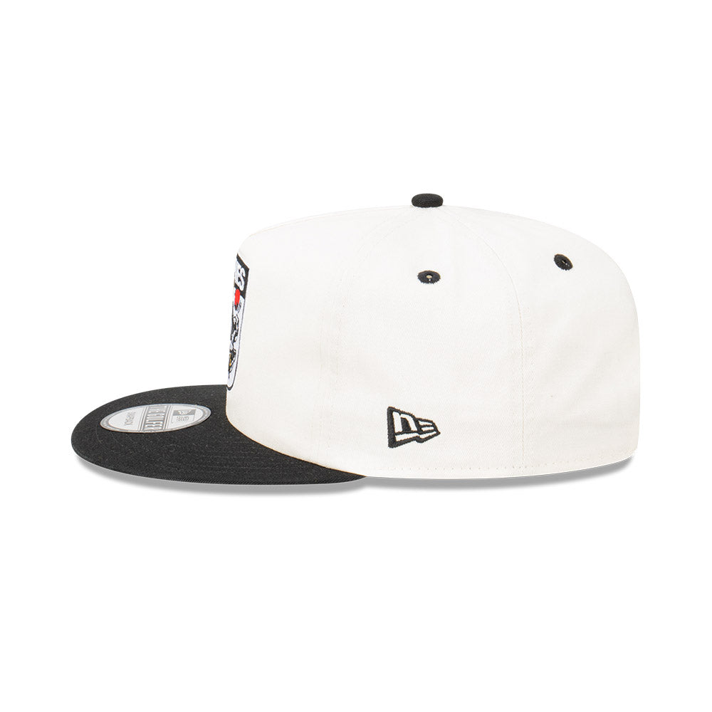 New Era Golfer AFL 2024 Mascot 2 Tone Team Collingwood Magpies