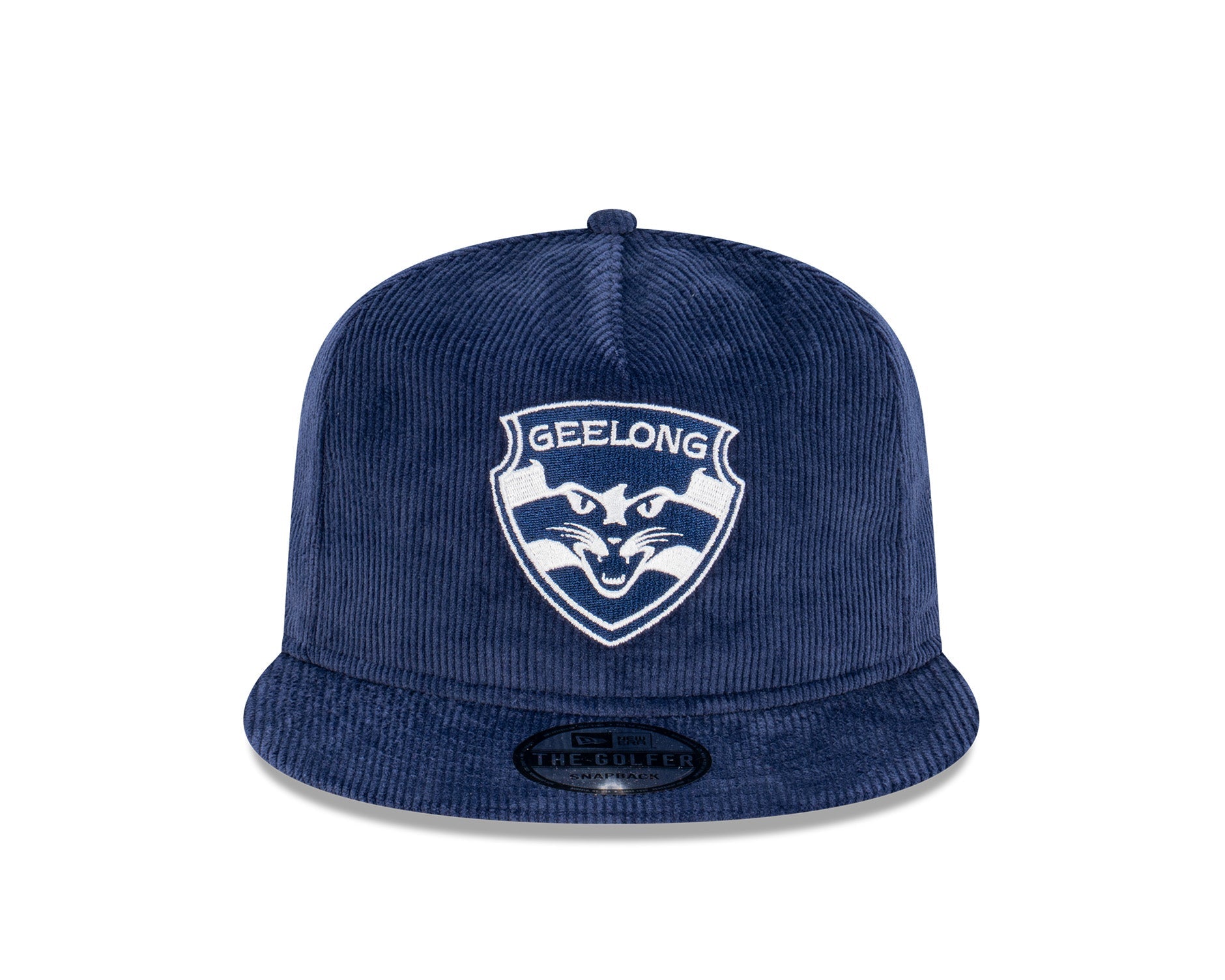New Era Golfer AFL Team Cord Geelong Cats
