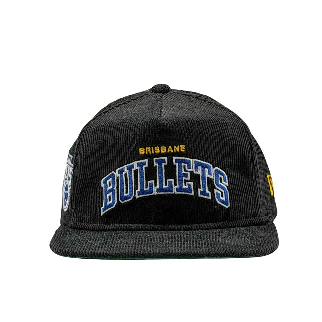 New Era Golfer NBL Cord Arch Brisbane Bullets