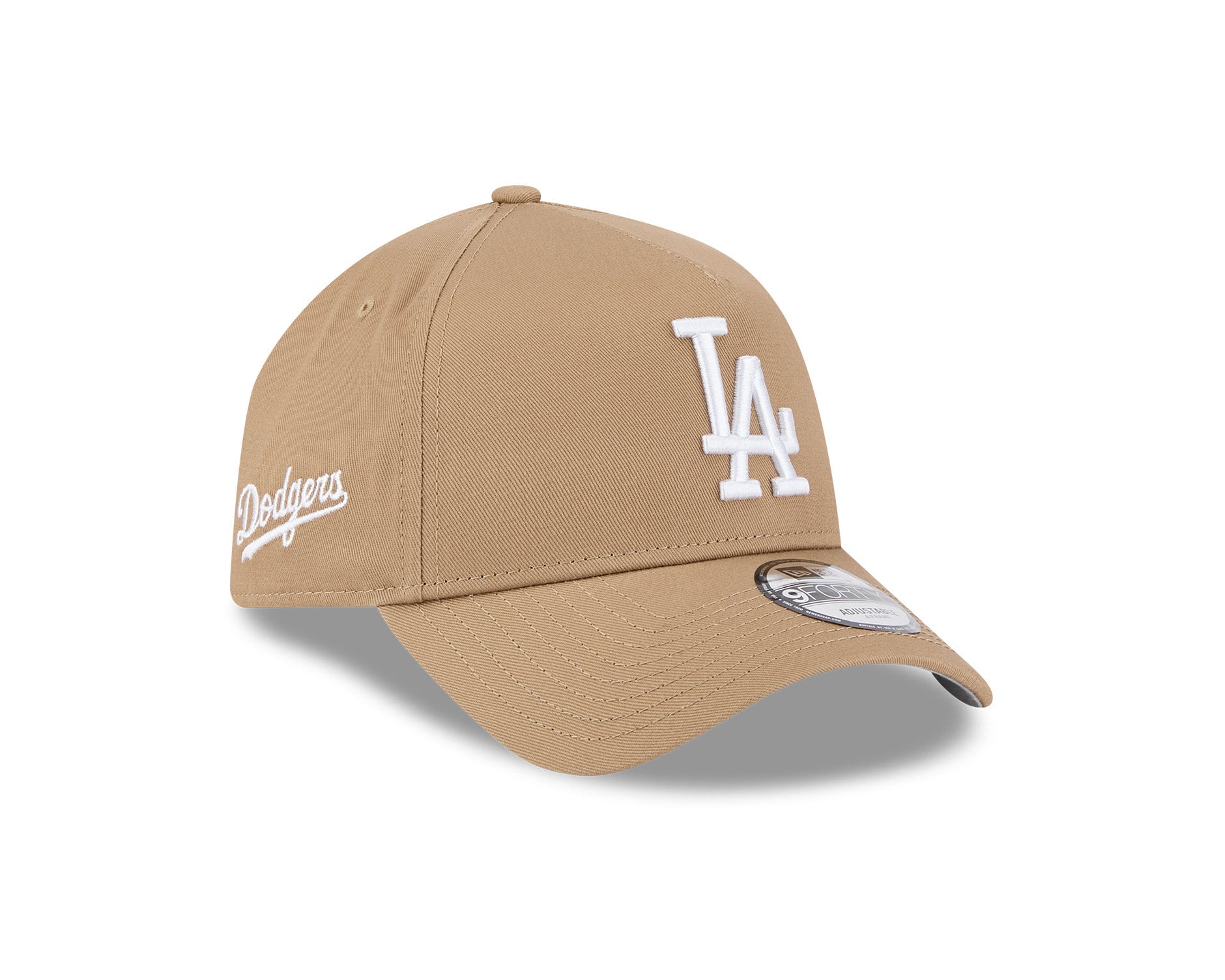 New Era Kids 9Forty A-Frame MLB Los Angeles Dodgers Seasonal Khaki