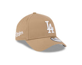 New Era Kids 9Forty A-Frame MLB Los Angeles Dodgers Seasonal Khaki