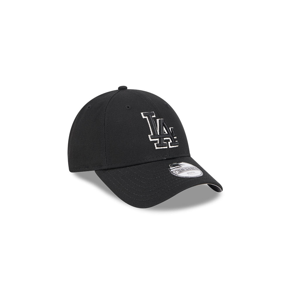 New Era Kids 9Forty MLB Black Metallic Los Angeles Dodgers