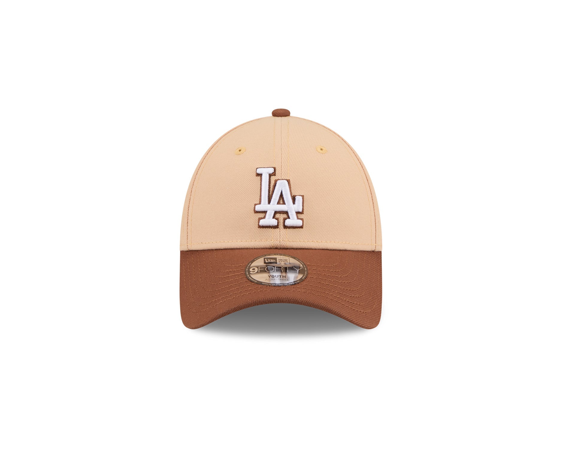 New Era Kids 9Forty MLB Candied Pecan Los Angeles Dodgers Tan/Brown