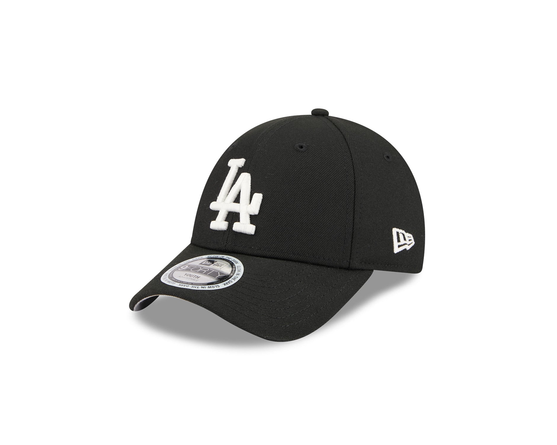 New Era Kids 9Forty MLB Glow Los Angeles Dodgers Black