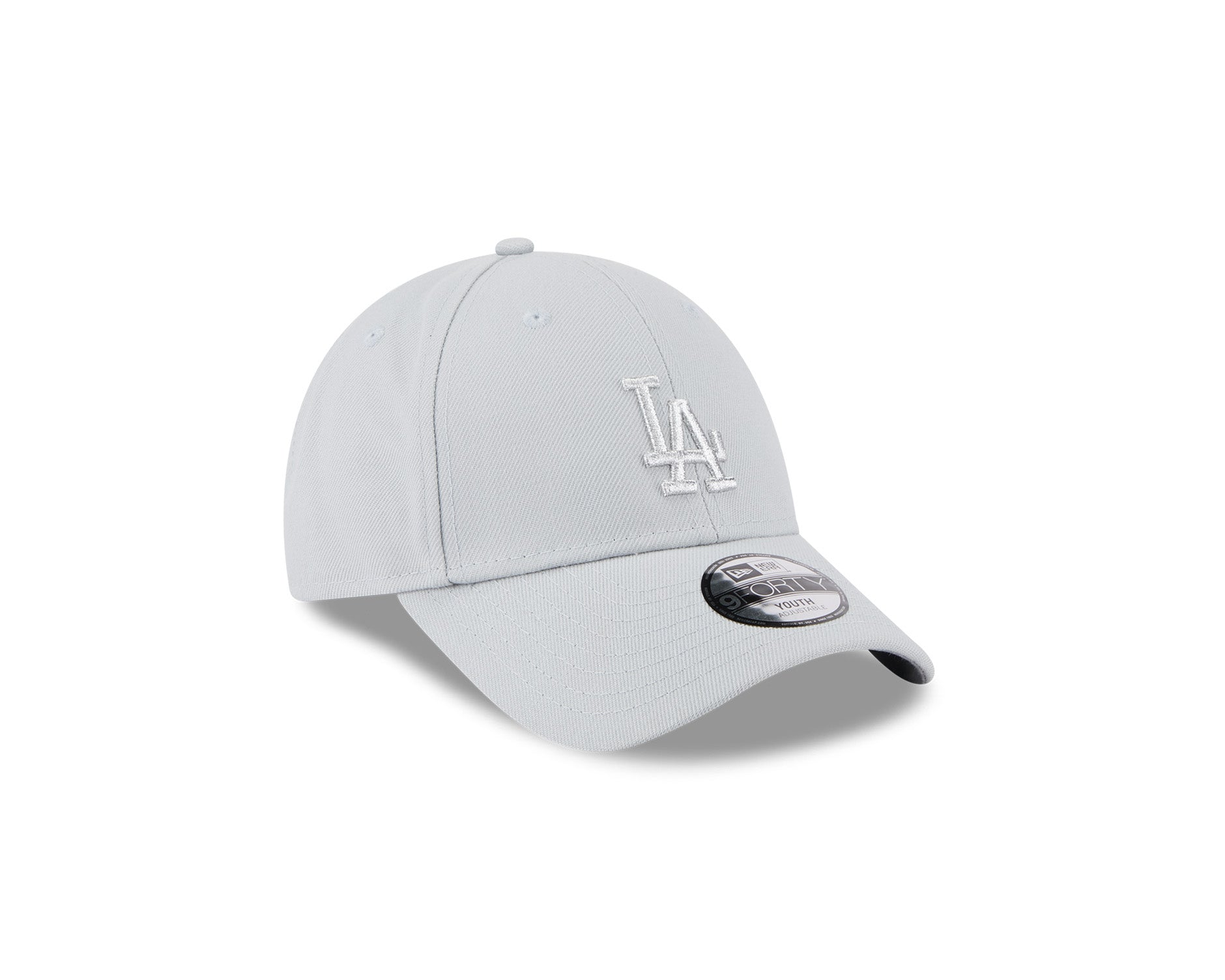 New Era Kids 9Forty MLB Grey Metallic Los Angeles Dodgers