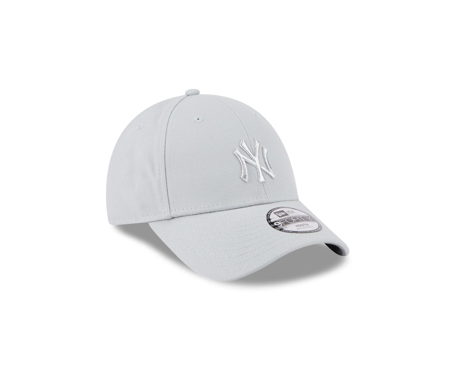New Era Kids 9Forty MLB Grey Metallic New York Yankees