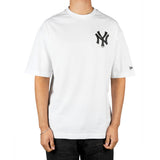 New Era MLB Oversized Vintage Tee New York Yankees White