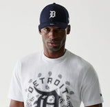New Era MLB Paisley Oversized Tee Detroit Tigers White