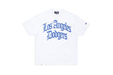 New Era MLB Varsity Press Tee Los Angeles Dodgers White
