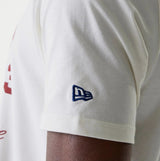 New Era MLB Wordmark Tee New York Yankees Off White