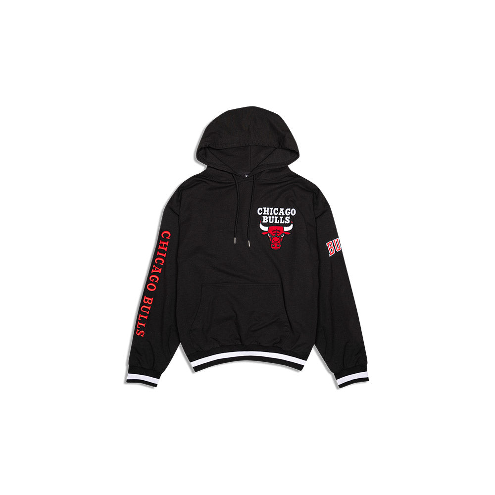 New Era NBA Higher Grade Hoodie Chicago Bulls Black