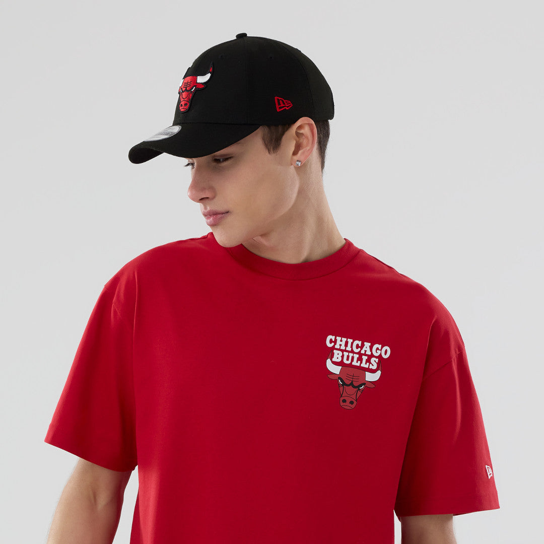 New Era NBA Repeat Tee Chicago Bulls Red