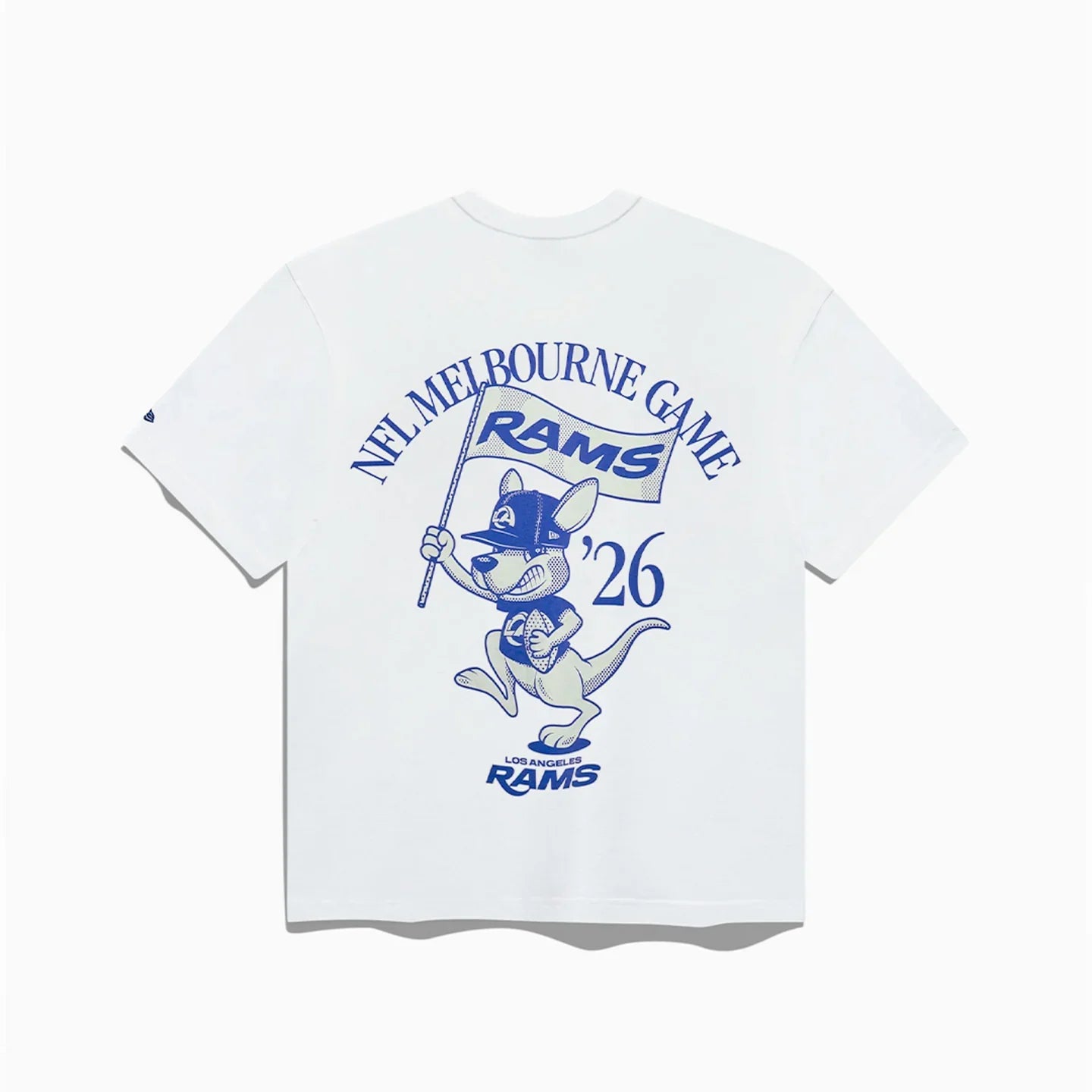 New Era NFL T-Shirt Los Angeles Rams Kangaroo White
