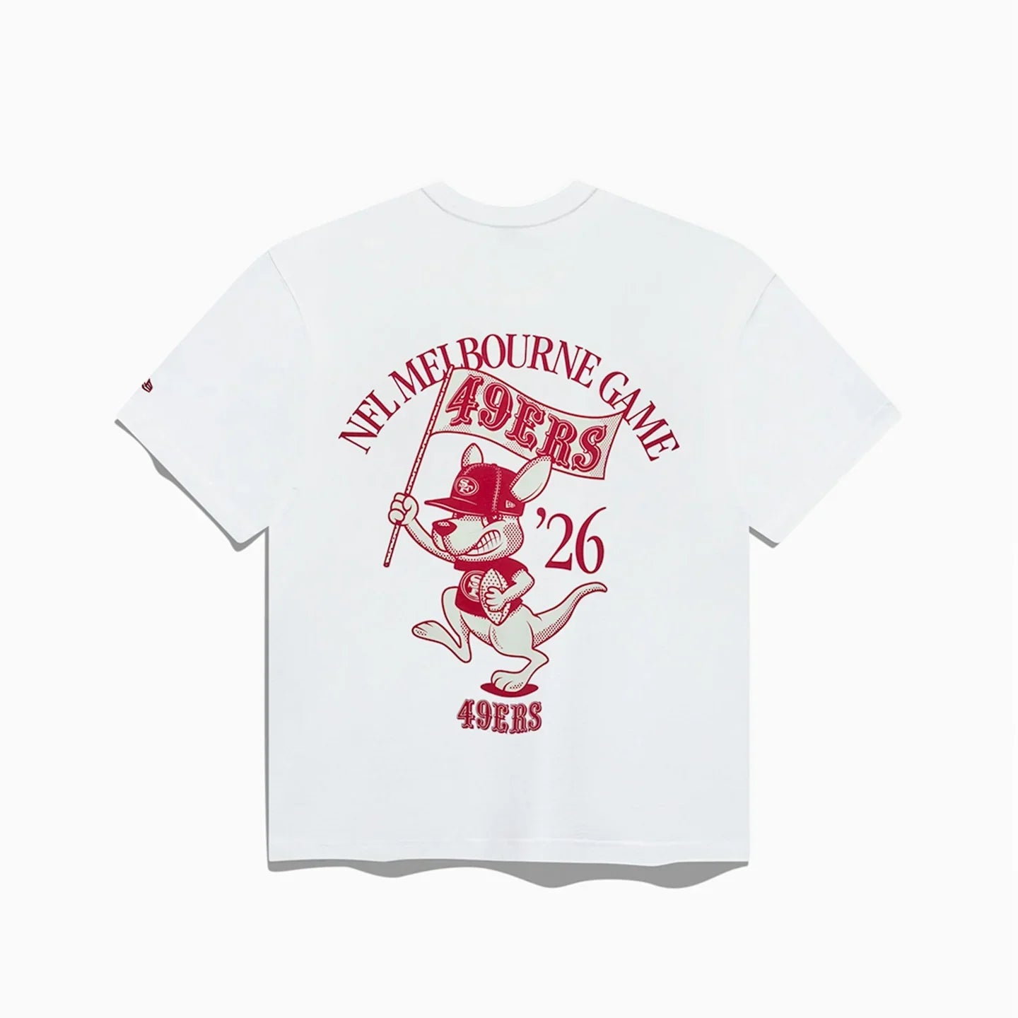 New Era NFL T-Shirt San Francisco 49ers Kangaroo White