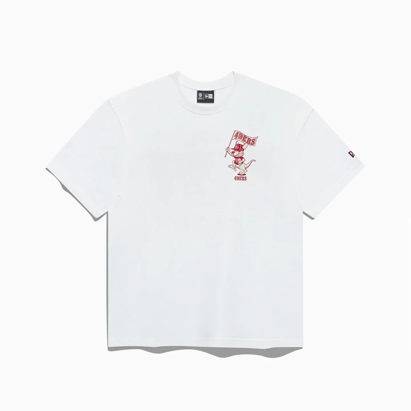 New Era NFL T-Shirt San Francisco 49ers Kangaroo White