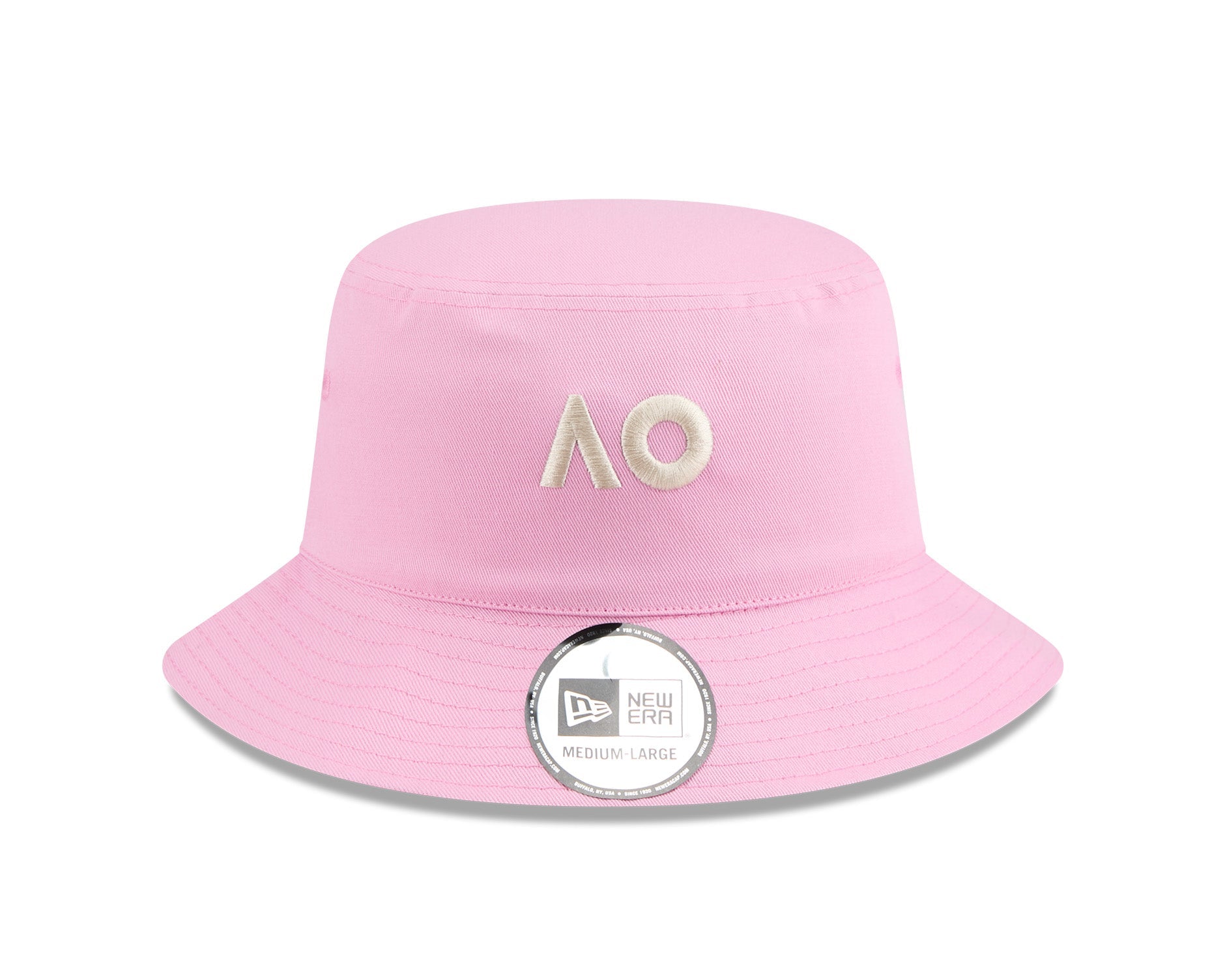 New Era Reversible Bucket Hat Australian Open 2026 Fondant Pink/Light Cream