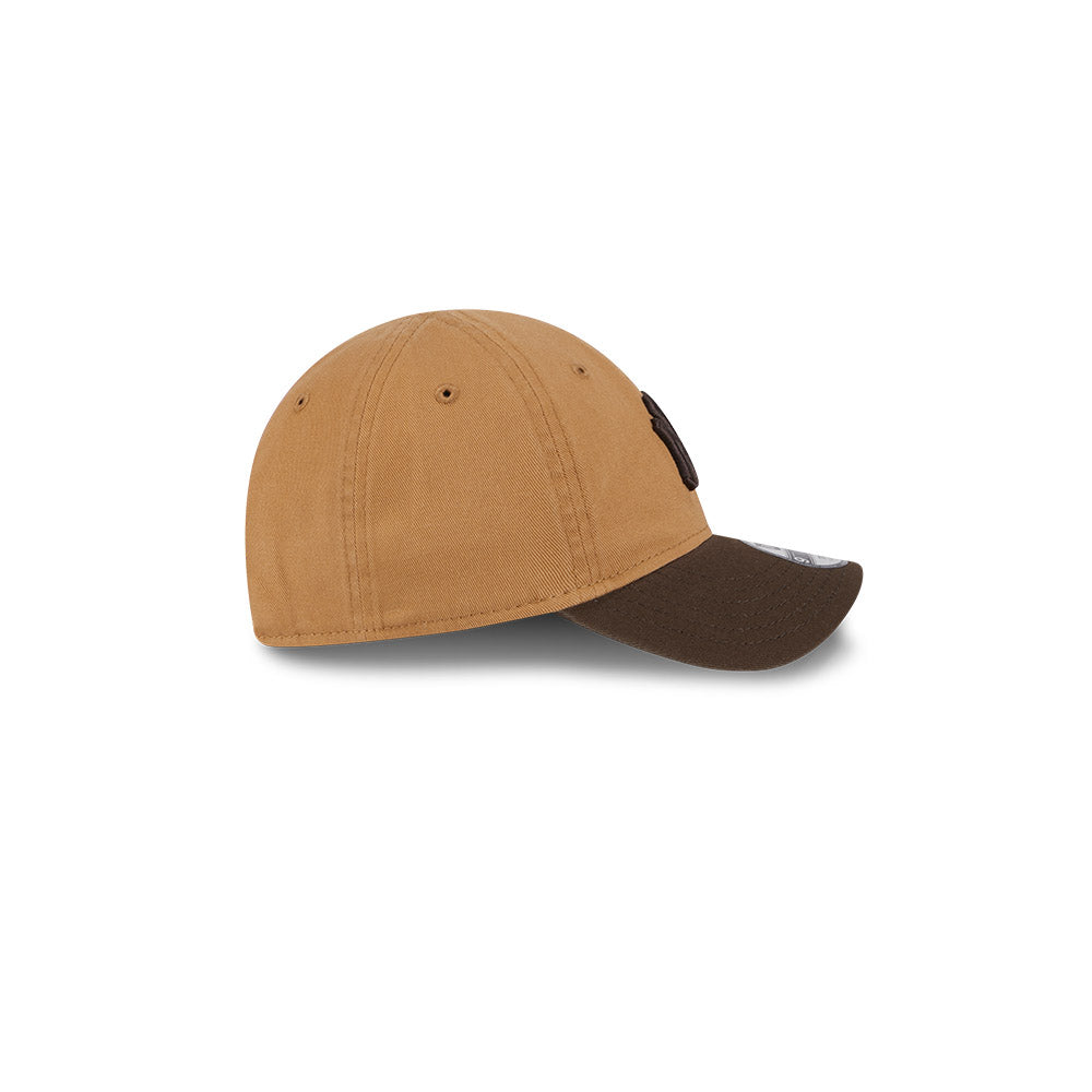 New Era Toddler 9Forty MLB 2 Shade Wash New York Yankees Wheat