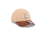 New Era Toddler 9Forty MLB Candied Pecan Los Angeles Dodgers Tan/Brown