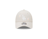 New Era Toddler 9Forty MLB Daisy Los Angeles Dodgers Vintage Stone