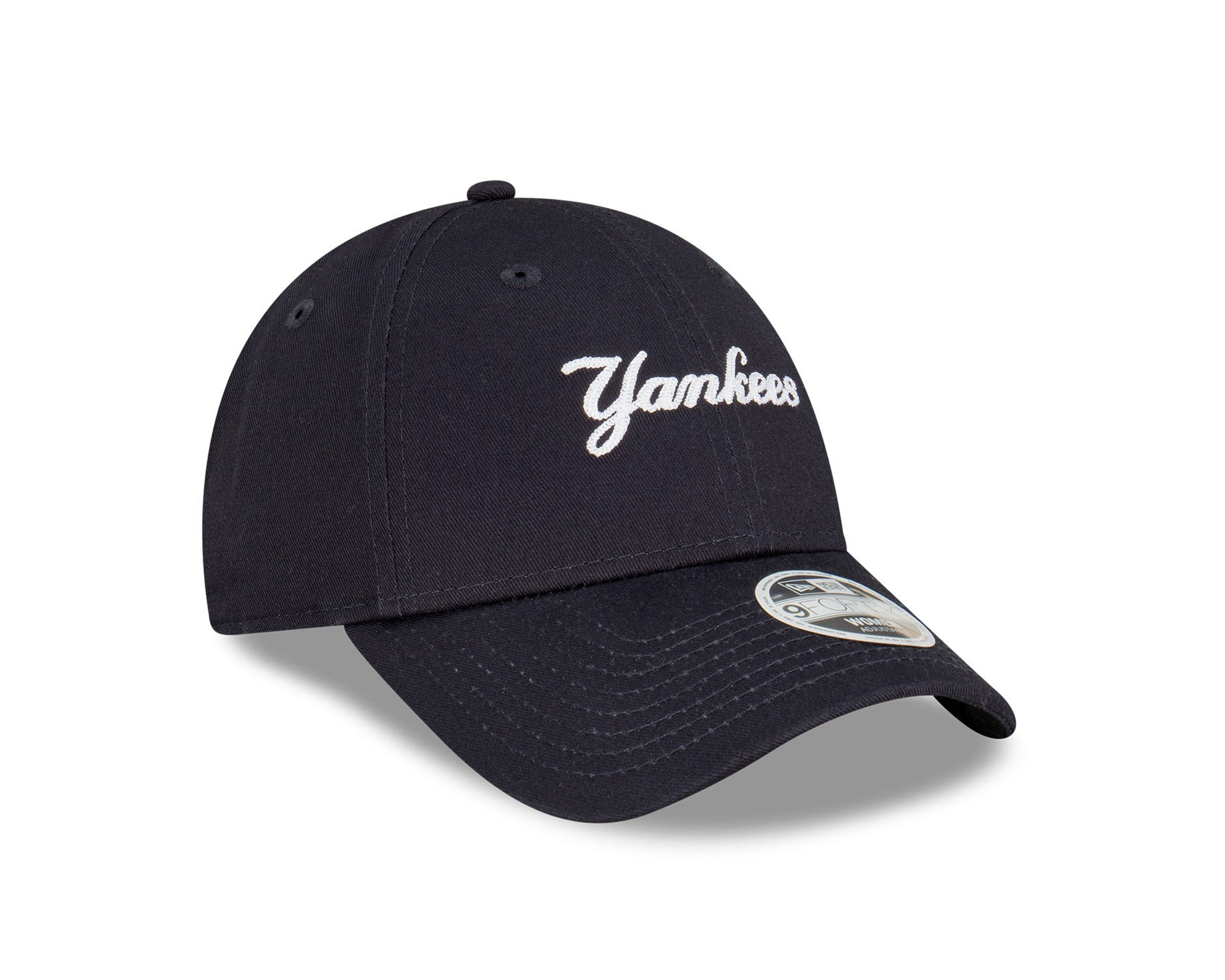 New Era Womens 9Forty A-Frame MLB Chain Script New York Yankees