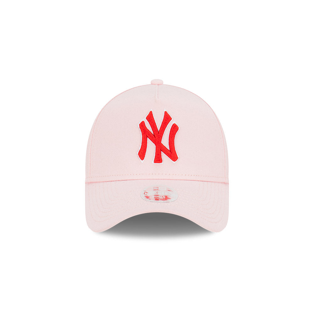 New Era Womens 9Forty A-Frame Strawberry Jam New York Yankees
