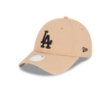 New Era Womens 9Forty WS Los Angeles Dodgers Camel/Ivory
