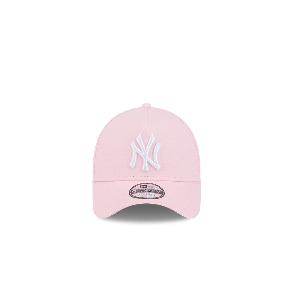 New Era Youth 9Forty A Frame Adjustable MLB Spring Mix New York Yankees Pink