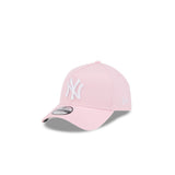 New Era Youth 9Forty A Frame Adjustable MLB Spring Mix New York Yankees Pink