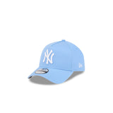 New Era Youth 9Forty A Frame MLB Spring Mix New York Yankees Sky Blue Adjustable