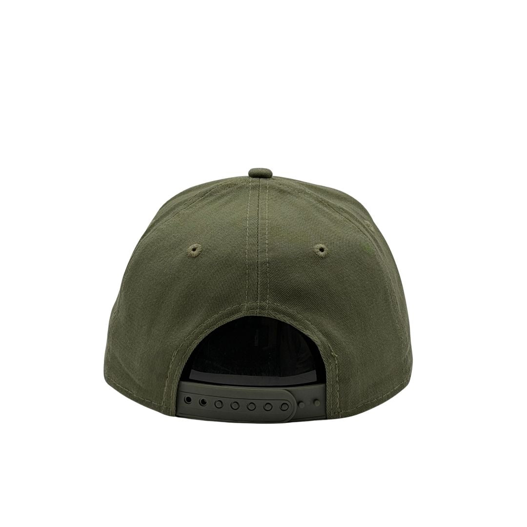 New Era Youth 9Forty A-Frame MLB New York Yankees Olive White