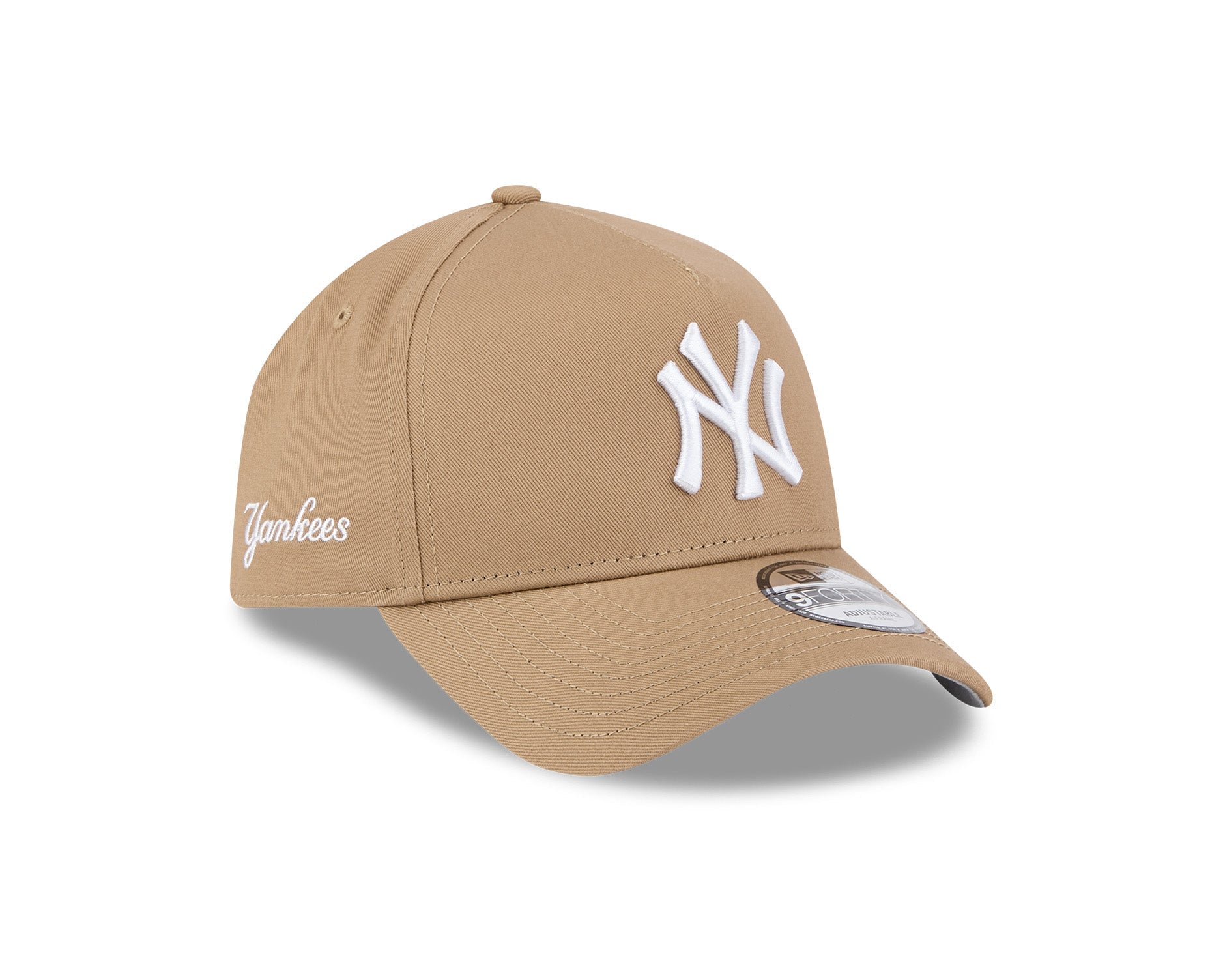 New Era Youth 9Forty A-Frame MLB New York Yankees Seasonal Khaki