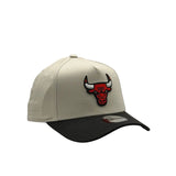 New Era Youth 9Forty A-Frame NBA 2Tone Stone Chicago Bulls