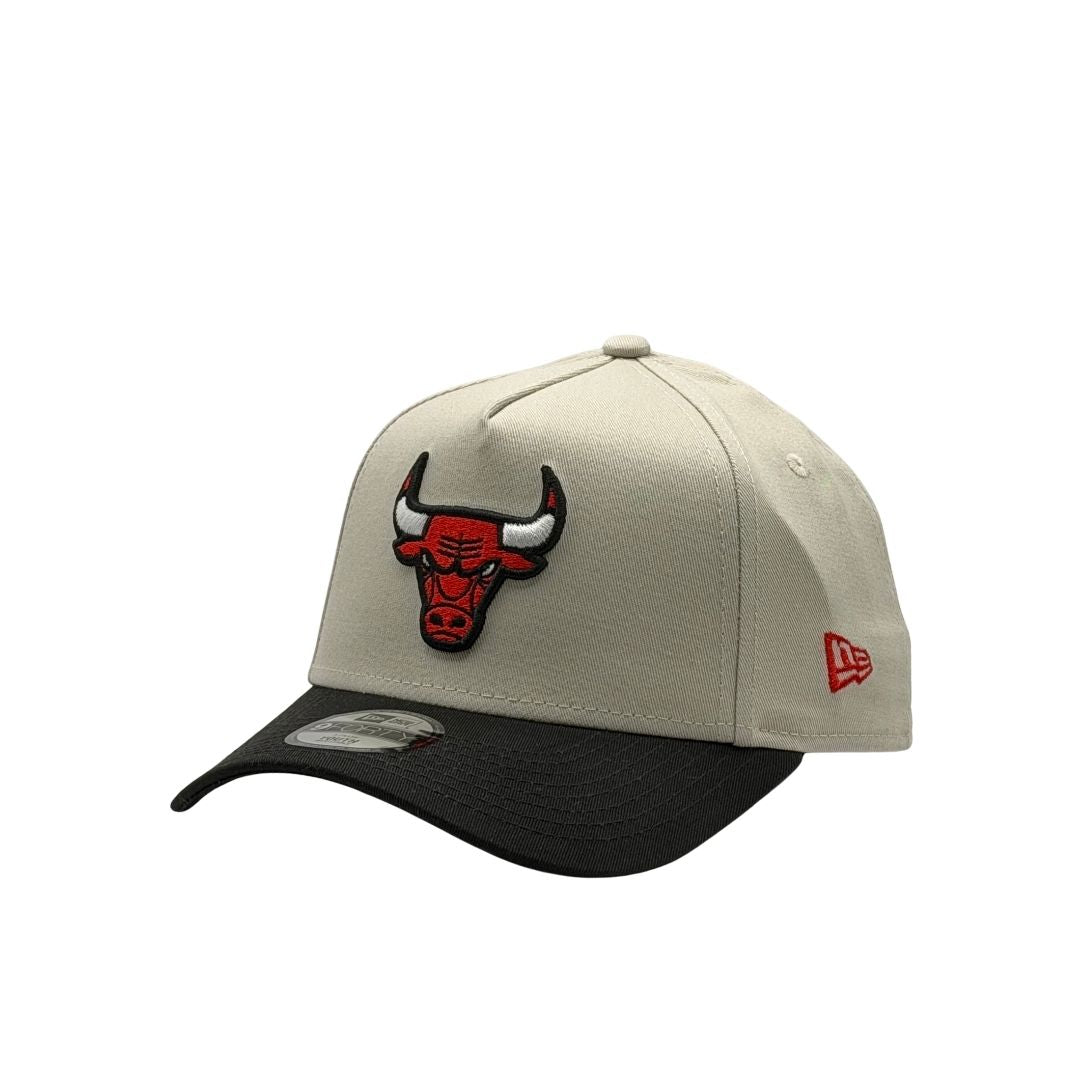 New Era Youth 9Forty A-Frame NBA 2Tone Stone Chicago Bulls