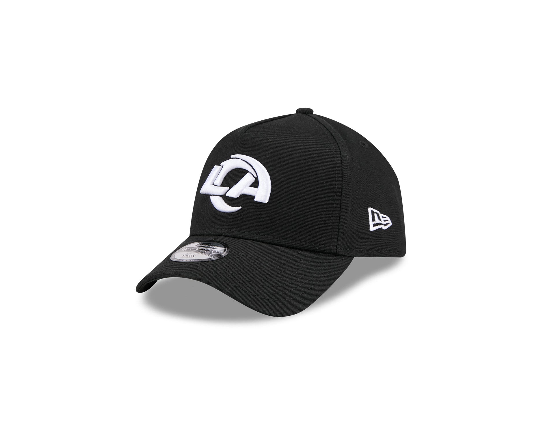 New Era Youth 9Forty A-Frame NFL Seasonal Los Angeles Rams Black