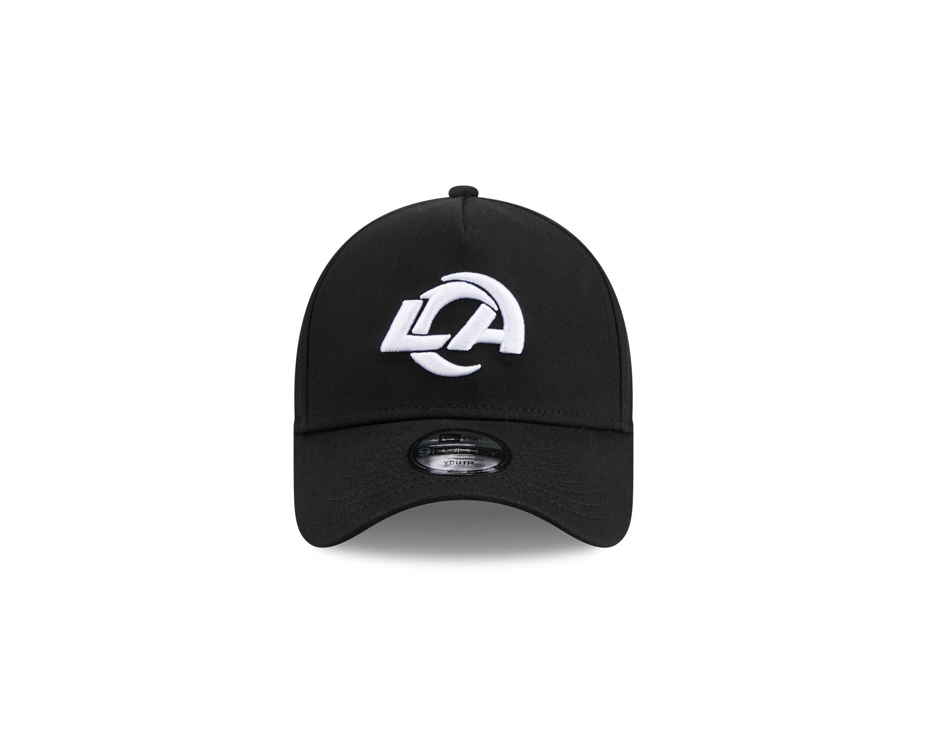 New Era Youth 9Forty A-Frame NFL Seasonal Los Angeles Rams Black
