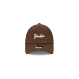 New Era Youth 9Forty Clothstrap MLB Earth Chain Stitch New York Yankees Walnut