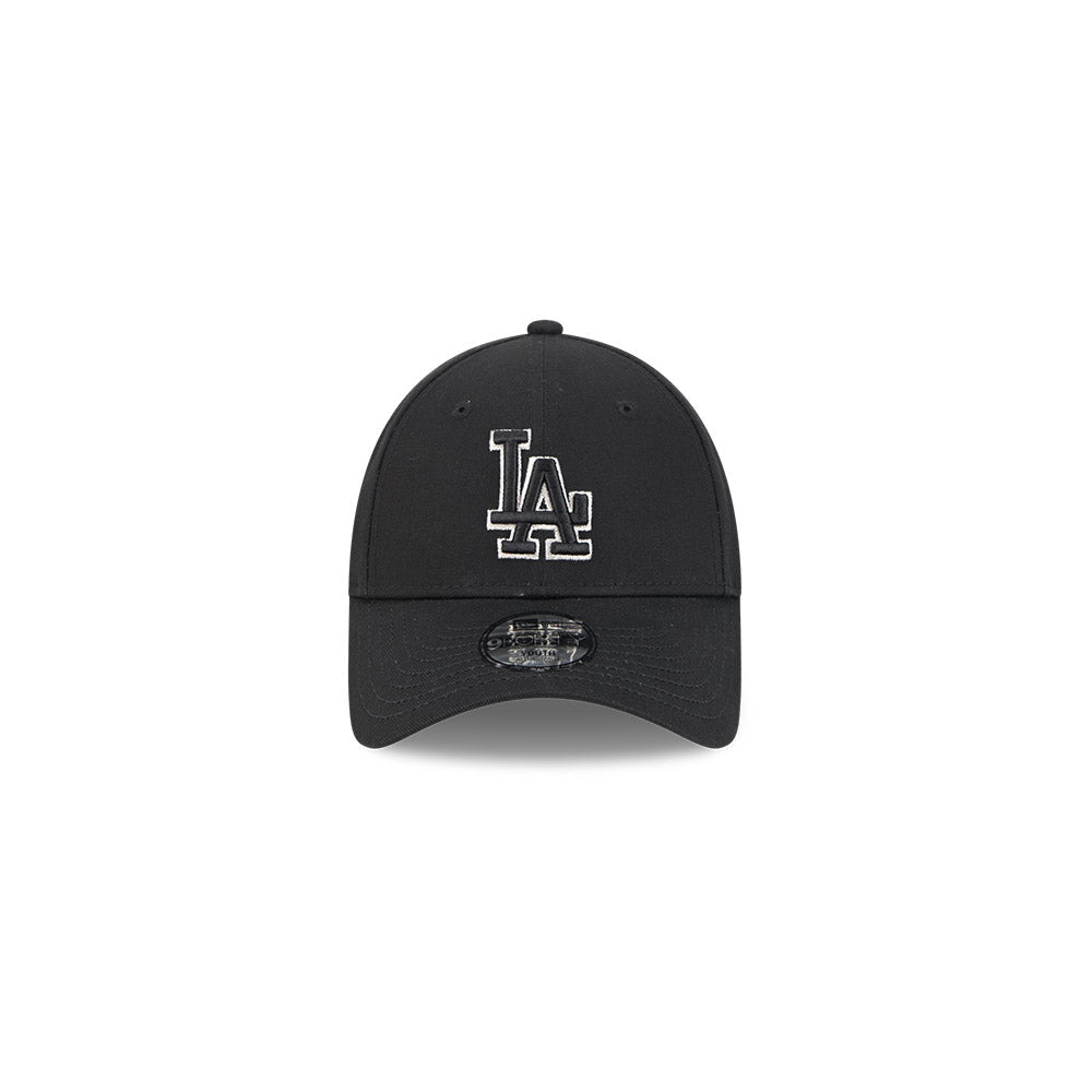 New Era Youth 9Forty MLB Black Metallic Los Angeles Dodgers