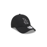 New Era Youth 9Forty MLB Black Metallic Los Angeles Dodgers