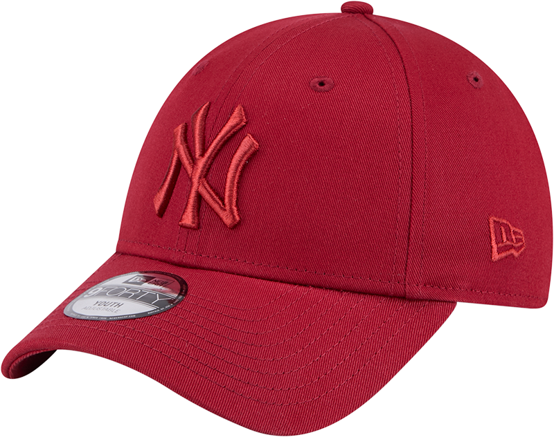 New Era Youth 9Forty MLB Seasonal Tonal New York Yankees Hot Red